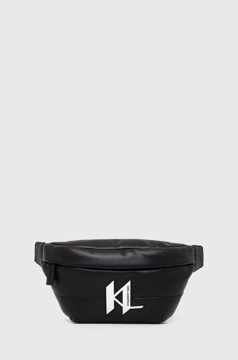 Τσάντα φάκελος Karl Lagerfeld χρώμα: μαύρο