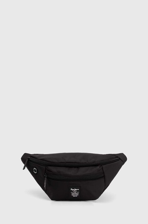 Pepe Jeans borseta culoarea negru