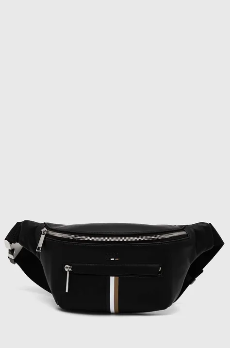 Τσάντα φάκελος BOSS χρώμα: μαύρο