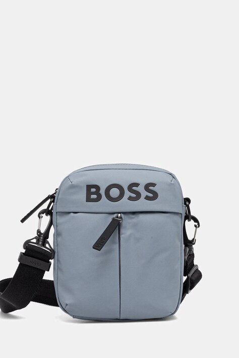 BOSS saszetka kolor szary 50516893