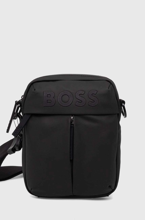 BOSS borsetă culoarea negru, 50516893