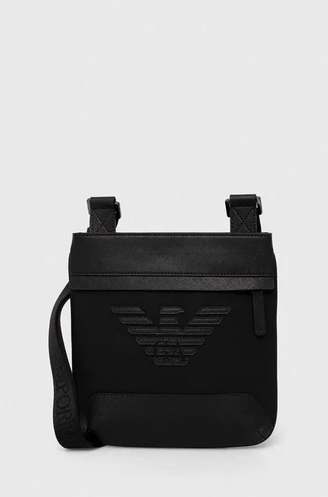 Malá taška Emporio Armani čierna farba, Y4M185 Y216J