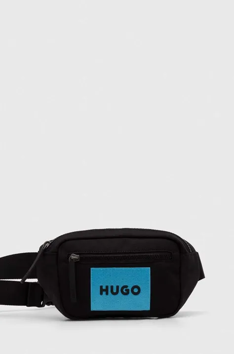 Сумка на пояс HUGO колір чорний 50516580