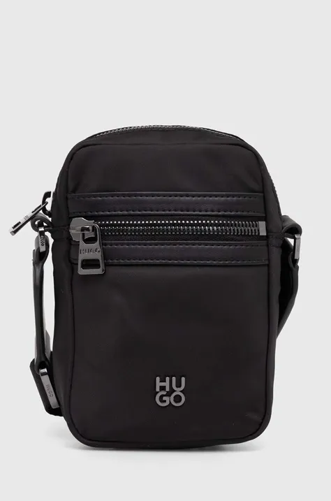 Malá taška HUGO čierna farba,50516760