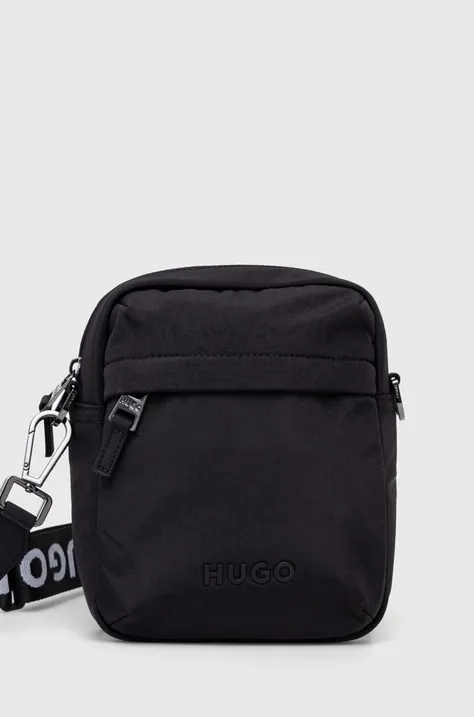 Σακκίδιο HUGO χρώμα: μαύρο
