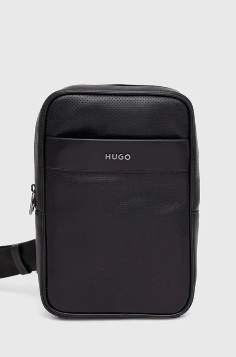 Malá taška HUGO čierna farba, 50516826