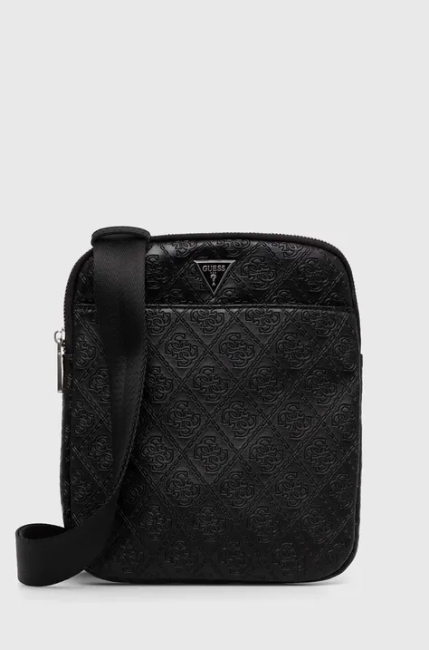 Malá taška Guess MILANO čierna farba, HMMILO P4223