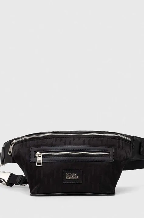 Τσάντα φάκελος Karl Lagerfeld χρώμα: μαύρο