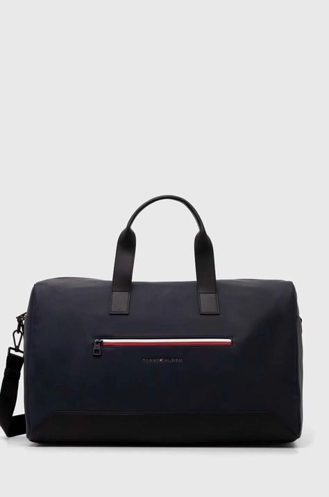 Torba Tommy Hilfiger boja: tamno plava, AM0AM12210