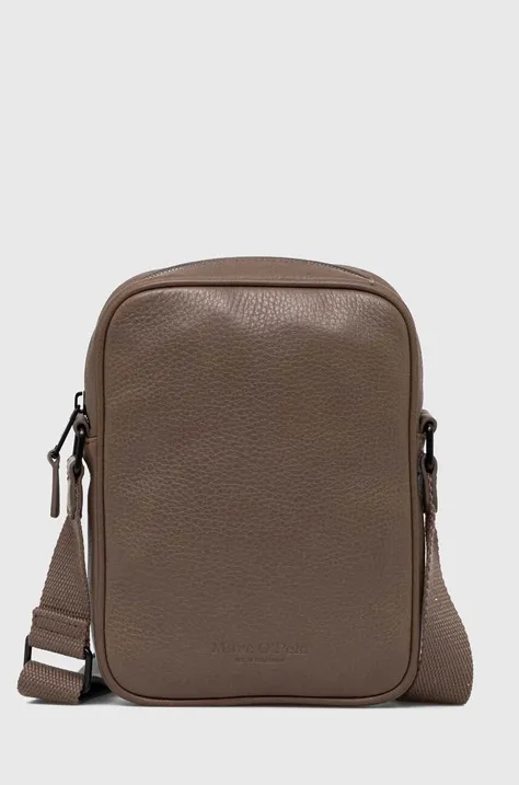 Кожаная сумка Marc O'Polo цвет коричневый 40221850801106