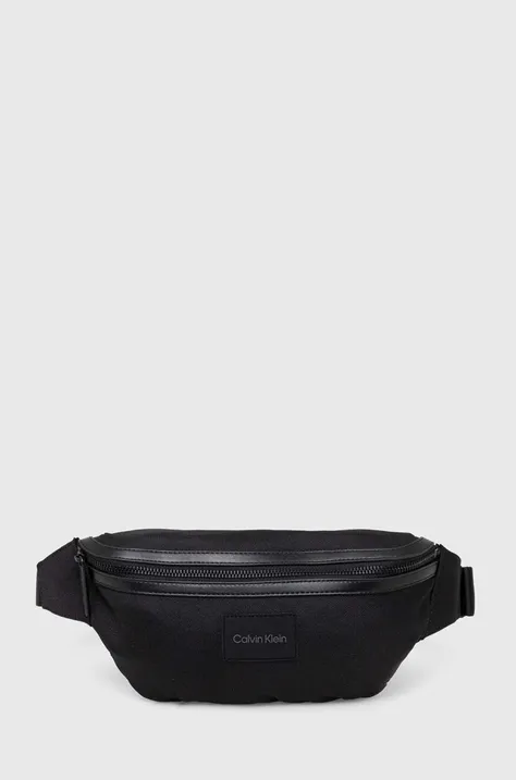 Сумка на пояс Calvin Klein колір чорний