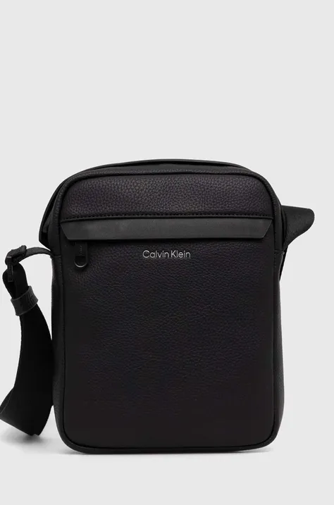 Malá taška Calvin Klein čierna farba