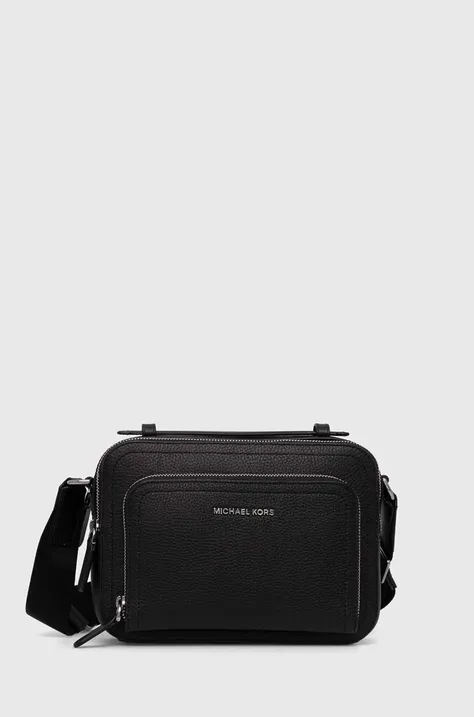 Шкіряна сумка Michael Kors колір чорний