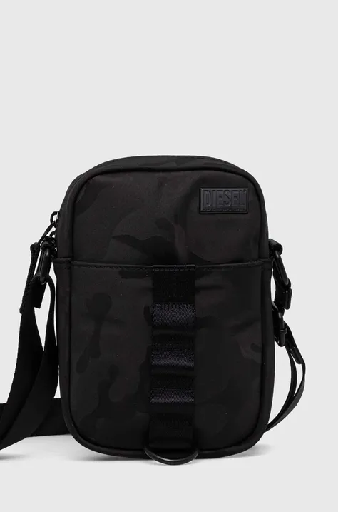 Чанта през рамо Diesel DSRT CROSSBODY в черно X09750.P5757