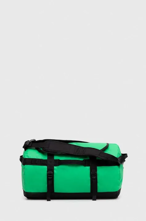 Αθλητική τσάντα The North Face Base Camp Duffel S χρώμα: πράσινο