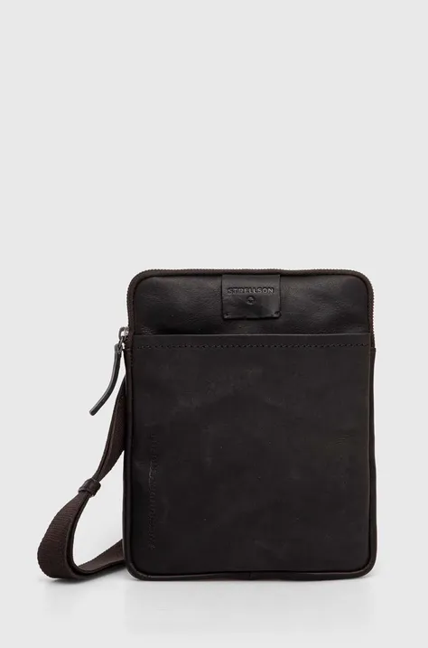 Шкіряна сумка Strellson Brick Lane Marcus колір коричневий 4010003243