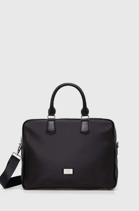 Сумка для ноутбука Karl Lagerfeld колір чорний 541113.805902