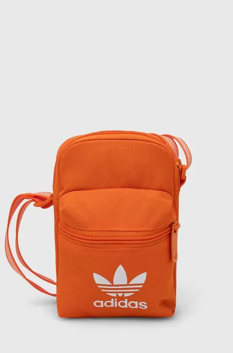 Σακκίδιο adidas Originals χρώμα: πορτοκαλί, IR5438