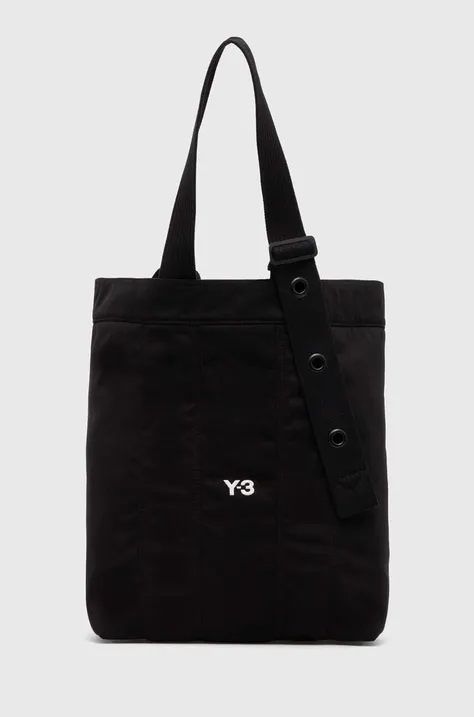 Τσάντα Y-3 Tote χρώμα: μαύρο, IR5794
