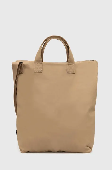 Τσάντα Carhartt WIP Newhaven Tote Bag χρώμα: μπεζ, I032887.1YAXX