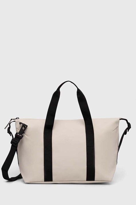 Rains bag 14220 Weekendbags beige color