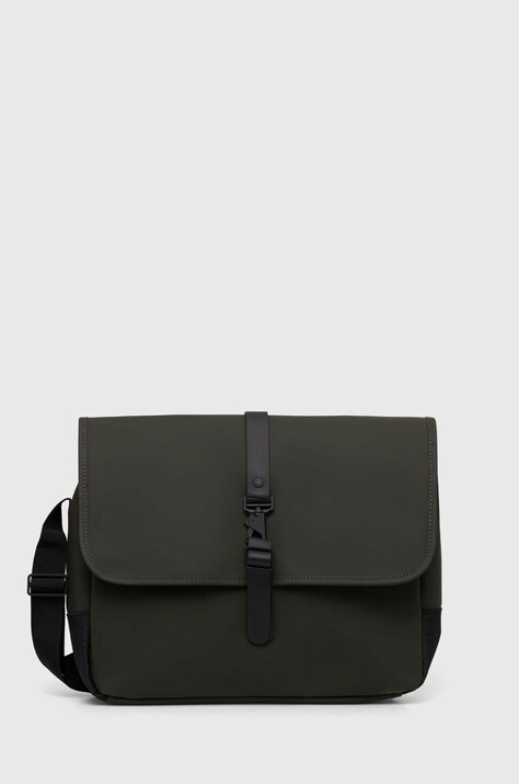 Сумка Rains 14580 Messenger Bags цвет зелёный
