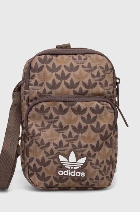 Torbica za okoli pasu adidas Originals rjava barva, IU0012