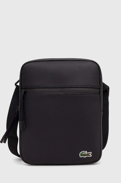 Lacoste borseta culoarea negru