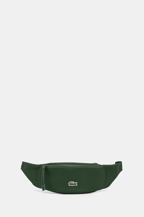 Сумка на пояс Lacoste цвет зелёный