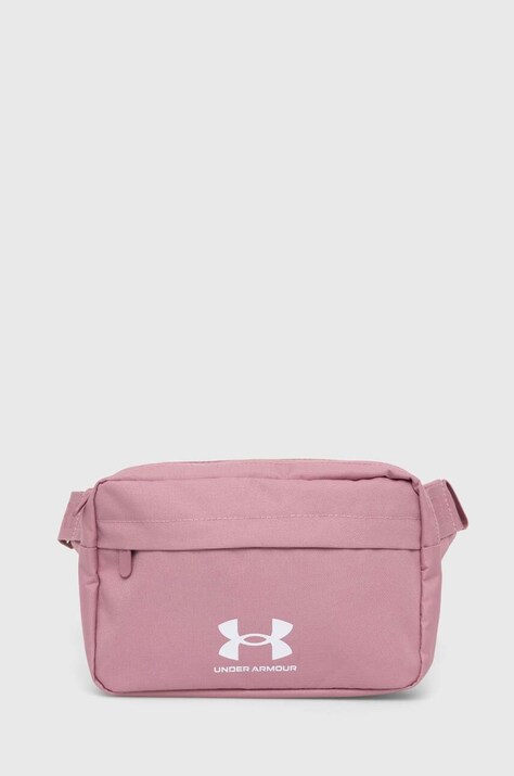 Ledvinka Under Armour Loudon Lite růžová barva