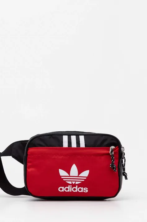 Τσάντα φάκελος adidas Originals χρώμα: μαύρο, IS4562