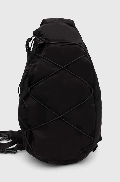 Τσάντα φάκελος C.P. Company Crossbody Rucksack χρώμα: μαύρο, 16CMAC114A005269G