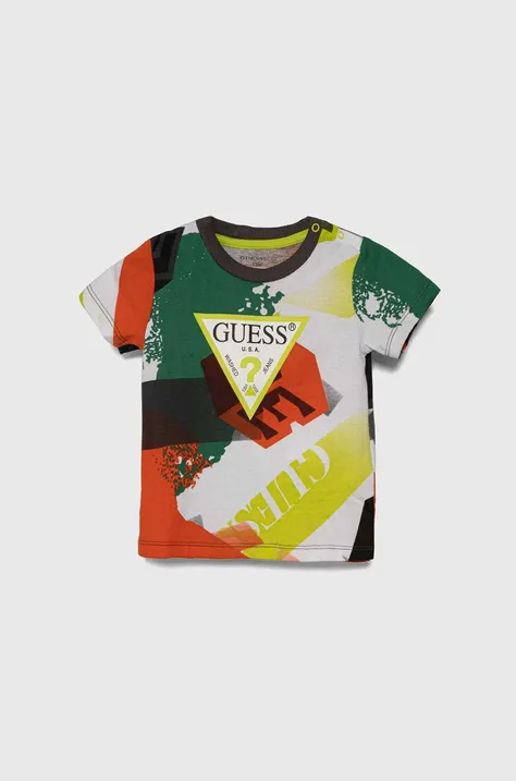 Guess tricou de bumbac pentru copii modelator