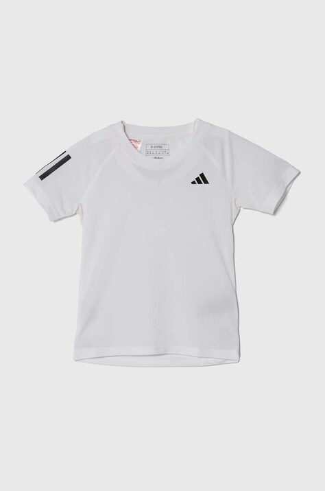 Otroška kratka majica adidas Performance bela barva