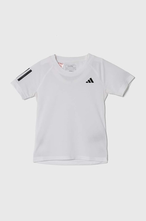 Dječja majica kratkih rukava adidas Performance boja: bijela, s tiskom