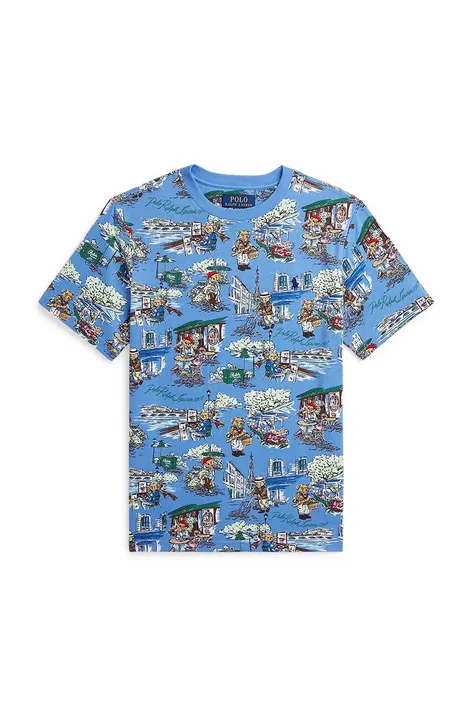 Παιδικό βαμβακερό μπλουζάκι Polo Ralph Lauren