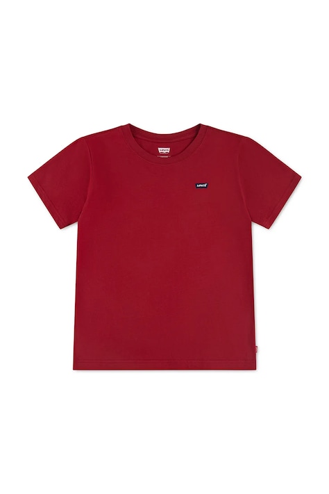 Levi's Тениска basic за деца от памук LVB BATWING CHEST HIT червена 8EA100