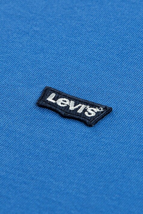 Levi's tricou de bumbac pentru copii LVB BATWING CHEST HIT culoarea turcoaz, uni, 8EA100