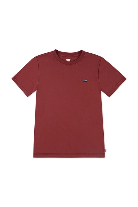 Levi's tricou de bumbac pentru copii LVB BATWING CHEST HIT culoarea turcoaz, uni, 8EA100
