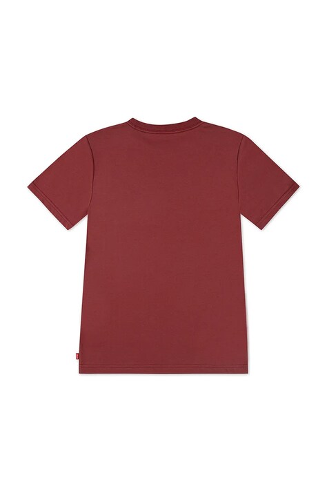 Levi's tricou de bumbac pentru copii LVB BATWING CHEST HIT culoarea turcoaz, uni, 8EA100