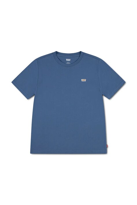 Levi's Тениска basic за деца от памук LVB BATWING CHEST HIT синя 8EA100