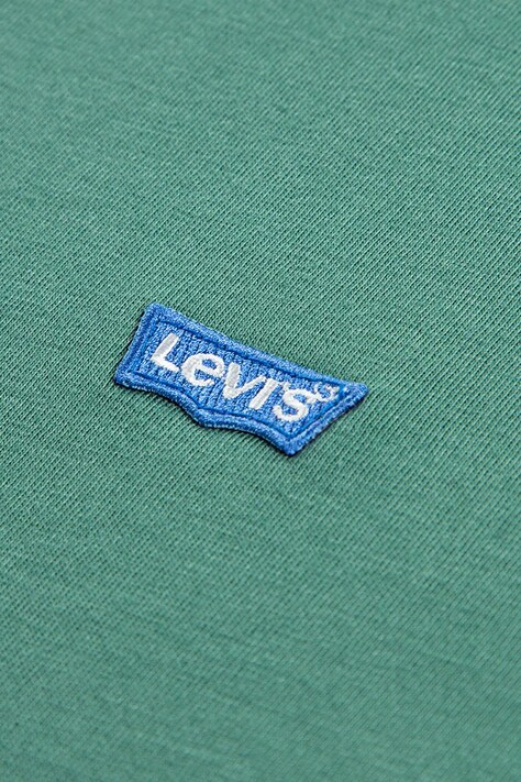 Levi's tricou de bumbac pentru copii LVB BATWING CHEST HIT culoarea verde, uni, 9EA100