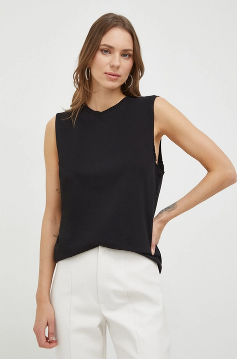 Pinko top donna colore nero