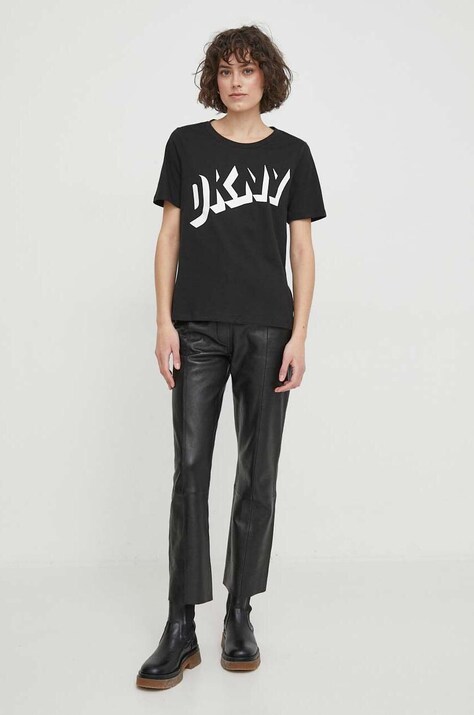 Бавовняна футболка Dkny — фото 2
