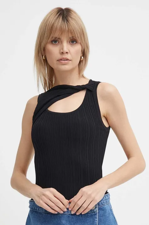 Top Dkny za žene, boja: crna, P4BSAN40