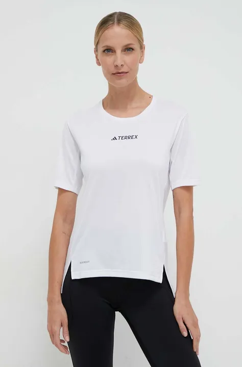 adidas TERREX t-shirt sportowy Multi kolor biały HM4040