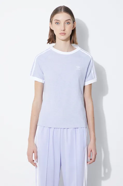 adidas Originals t-shirt damski kolor fioletowy IR8108