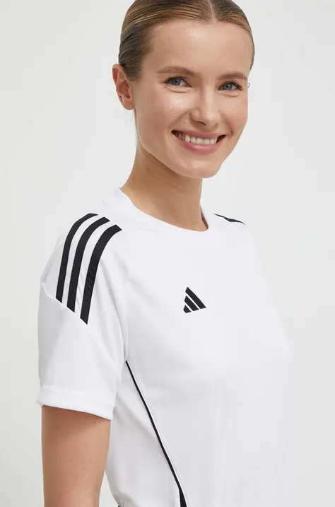 adidas Performance t-shirt treningowy Tiro 24 kolor biały IS1024