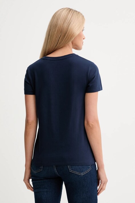 Levi's tricou din bumbac culoarea rosu