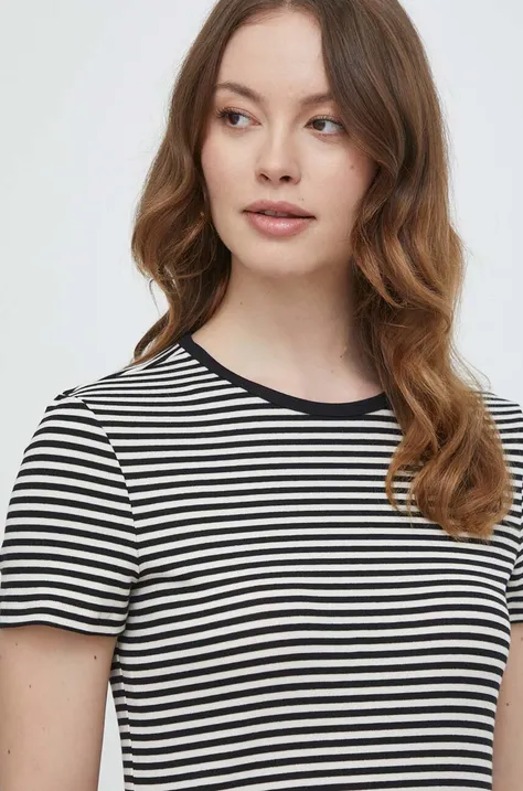 Μπλουζάκι Lauren Ralph Lauren χρώμα: μαύρο